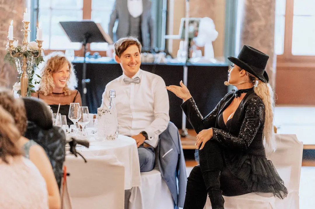 Hochzeitsmoderation Showact